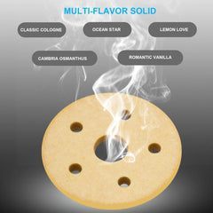 Solar Car Aroma Diffuser 360° Rotating Design, Air Freshener for Car, Home, Office