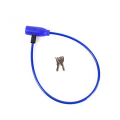 Heavy Duty Multipurpose Steel Cable Safety Lock with 2 Keys (1 Pc)