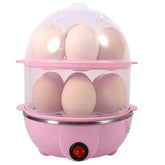 115 Multi-function 2 Layer 14 Egg Cooker Boilers Steamer