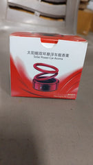 Solar Car Aroma Diffuser 360° Rotating Design, Air Freshener for Car, Home, Office