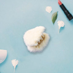 Hair Claw Clips Plastic Fluffy Hair Claw Hair (1 Pc)