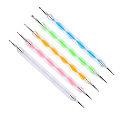 6020 Nail Art Point Pen And Set Used By Womens And Ladies For Their Fashion Purposes.