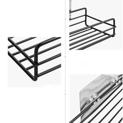 1764 Multipurpose Wall Mount Metal Bathroom Shelf And Rack For Home And Kitchen.
