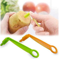 2013 Kitchen Plastic Vegetables Spiral Cutter Spiral Knife Spiral Screw Slicer