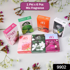 IKI Pocket Air Freshener Mix Flevar / Fragrance (1 Pkt / Inside 6 Pcs )