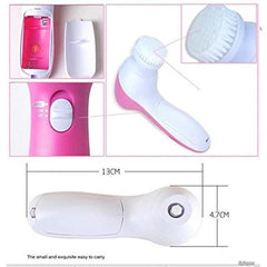 340 -5-in-1 Smoothing Body Facial Massager (Pink)