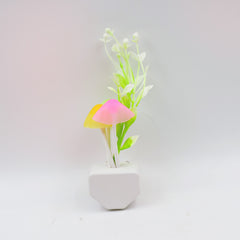 0239a Fancy Color Changing Led Mushroom Night Light Kids Beautiful Color Led Illumination Automatic Onoff Light Sensor Night Lamp