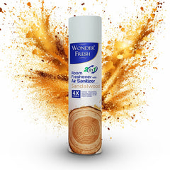 Fresh Air Freshener Spray Sandalwood Fragrance Long Lasting Fragrance For Home Office (Mix Fragrance 125 Gm)