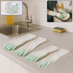 Latex Household Gloves (2 Pair Mix Color)