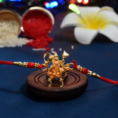 Hanumaan Ji Holding Dronagiri Mountain Rakhi