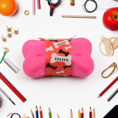 Bone Erasers Cartoon Erasers Pencil Eraser (1 Pc Mix Colour)