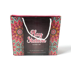 8229 Play Station Ceramic Tea Cups Mug Set With Handle Serving Bowl Milk Cup Coffee Cup Tea Cup Breakfast Cup Drinking Mug Or Outdoor For Household Gift For Birthday Wedding Party (4 Pcs Set)