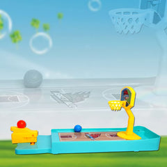 17689 Mini Table Top Finger Basketball Game For Kids - Desktop Game For Kids Adults Basketball Finger Bowling Game Fun Indoor Finger Bowling Game For Boys Girls Family Board Game