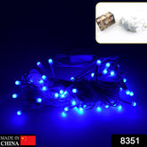 8351 9mtr Home Decoration Diwali Wedding Led Christmas String Light Indoor And Outdoor Light Festival Decoration Led String Light One Color Light ( 9 Mtr Blue Color)