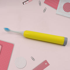 Adult Waterproof Electric Toothbrush 1 Head Battery Operated Toothbrush (1 Pc Battery Not Included)