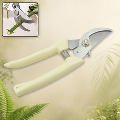 0471 Stainless Steel Pruning Shears With Sharp Blades And Comfortable Handle - Durable Hand Pruner For Comfortable And Easy Cutting Heavy Duty Gardening Cutter Tool Plant Cutter For Home Garden Wood Bran (1 Pc)