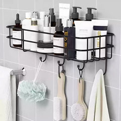 9009 3 In 1 Shower Shelf Rack For Storing And Holding Various Household Stuffs And Items Etc.