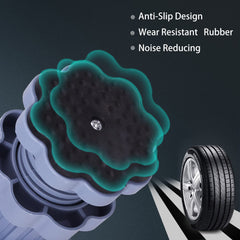 4695 Washing Machine Support Anti Vibration Washing Machine Support Adjustable Washer Anti Vibrasion Pads Washer Dryer Pedestals Washing Machine Accessory Anti- Skid Pad Pvc Lifting Pad Non-slip ( 4 Pc Set )