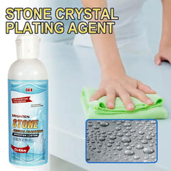 17667 Stone Stain Remover Cleaner Stone Crystal Plating Agent Marble Stone Cleaner Polishes Crystal Plating For Kitchen Patio Backyard Marble Cleaner And Polish (75 Ml Approx 1 Pc)
