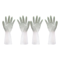 Latex Household Gloves (2 Pair Mix Color)
