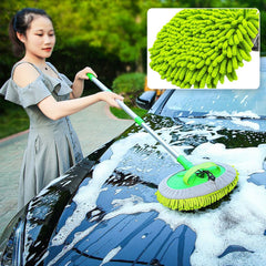 7848 Microfiber Flexible Mop Cleaning Accessories Microfiber Mop Brush Drywet Home Kitchen Office Cleaning Brush Extendable Handle