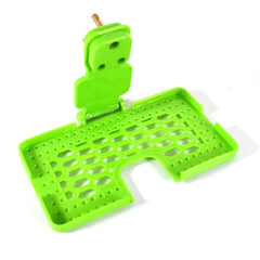 12872 Multi-purpose Wall Holder Stand For Charging Mobile Just Fit In Socket And Hang (Mix Color 1 Pc)