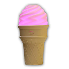 0396 Ice Cream Design Led Humidifier For Freshening Air Fragrance (Multicoloured)