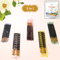 5in1 Pancham Premium Agarbatti Incense Sticks (450 Gm)
