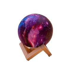 3d 2 In 1 Led Printed Moon Lamp Aroma Diffuser (1 Pc)