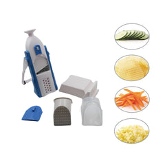 2904 Multi-function Time Saving Vegetable Slicer Cutter + Julienne 5-in-1 Food Vegetable Potato Chopper Garlic Grinder