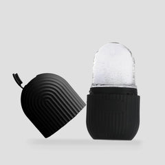1224b Face Ice Roller Ice Roller For Face Ice Roller For Face Massager Face Ice Treatment Reduce Face Swelling And Under Eye Puffiness (Black)