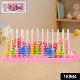 Abacus 13 Rods Counting Abacuses Toy Bead Educational Tools (1 Set Mix Color)