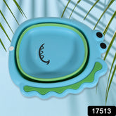 17513 Frog Shape Wash Basin Space Saving Multi Function Foldable Baby Wash Basin Easy Clean Lightweight Thicken For Washing Face For Home (3331cm 1 Pc)