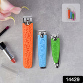 3 In 1 Nail Clipper Set Compact Nail Cutter Big Size And Small Sizes