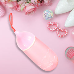 12695 Unique Shape Premium Plastic Water Bottle With Dori Easy To Carry Leakproof Bpa-free Water Plastic Water Bottle For Children Home School (1 Pc 550 Ml)