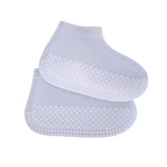 17984 Non-slip Silicone Rain Reusable Anti Skid Waterproof Fordable Boot Shoe Cover (Large Size 1 Pair Mix Color)