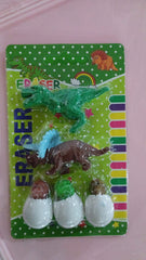 18030 Dinosaur Shaped Erasers Egg Shape Eraser For Kids Dinosaur Erasers Puzzle 3d Eraser Mini Eraser Dinosaur Toys Desk Pets For Students Classroom Prizes Class Rewards Party Favors (5 Pcs Set)