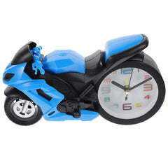 17639 Fashioned Alarm Clock Novelty Retro Motorcycle Motorbike Engine Style Clocks Alarm Clock Desktop Decoration Kids Gift