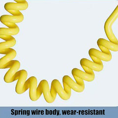 4 In 1 Spring Fast Charging Cable (1 Pc 1.5 Mtr Long)