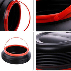 0237r Foldable Storage Bucket Water Container Dustbin Multiuse Bucket For Home Car Kitchen Use Bucket
