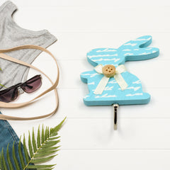 17872 Bunny Adhesive Wall Sticky Hook Strong Wall Hook For Office Bathroom Home Use (1 Pc Hook)