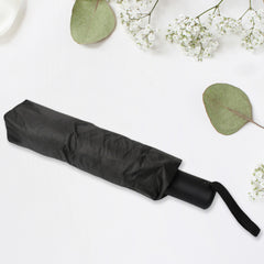 12744 2 Fold Manual Open Umbrella Windproof Sunproof Rainproof With Sturdy Steel Shaft Wrist Straps Easy To Hold Carry Umbrella For Women Men Kids