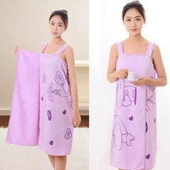 1453a Soft Cotton Bathrobe For Girls Women Bath Robe Towel For Women Quick Dry Dress Towel For Ladies.