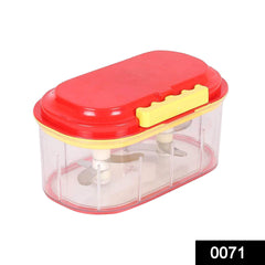 0071 Plastic Vegetable Chopper (1000 Ml)