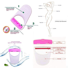 1236 Disposable Body Skin Hair Removal Razor For Women Pack Of 6