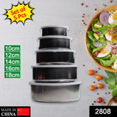 2808 Stainless Steel Food Storage Airtight Leak Proof Lunch Box