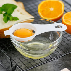 Plastic Egg Yolk Separator Egg White Yolk Filter Separator (1 Pc With Card Packing)
