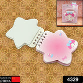 Cartoom Diary Personal Diary Printed Fancy Page Diary Multi Shape Cartoon Diary (Unique Mini Diary Pocket Size Diary Travel Diary Notebook ) (1 Pc)