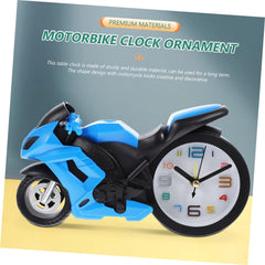 17639 Fashioned Alarm Clock Novelty Retro Motorcycle Motorbike Engine Style Clocks Alarm Clock Desktop Decoration Kids Gift