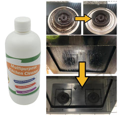 0310 Kitchen Cleaner Spray Oil Grease Stain Remover Stove Chimney Cleaner Spray Non-flammable Nontoxic Magic Degreaser Spray For Kitchen Gas Stove Cleaning Spray (Approx 500ml)